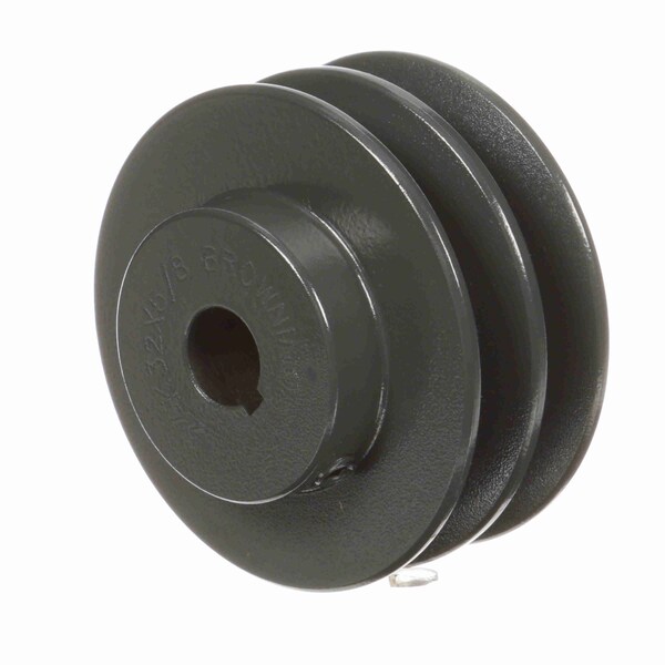 2 Groove Cast Iron Fhp - Finished Bore Sheave, 2AK32X5/8